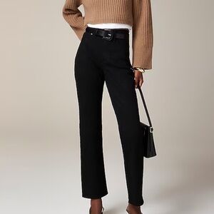 J. Crew Womens Slim ‘96 Straight Jeans High Rise Black 33